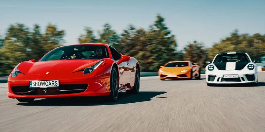 Jízda ve Ferrari 458 Italia v Mostě